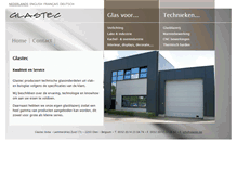 Tablet Screenshot of glastec.be